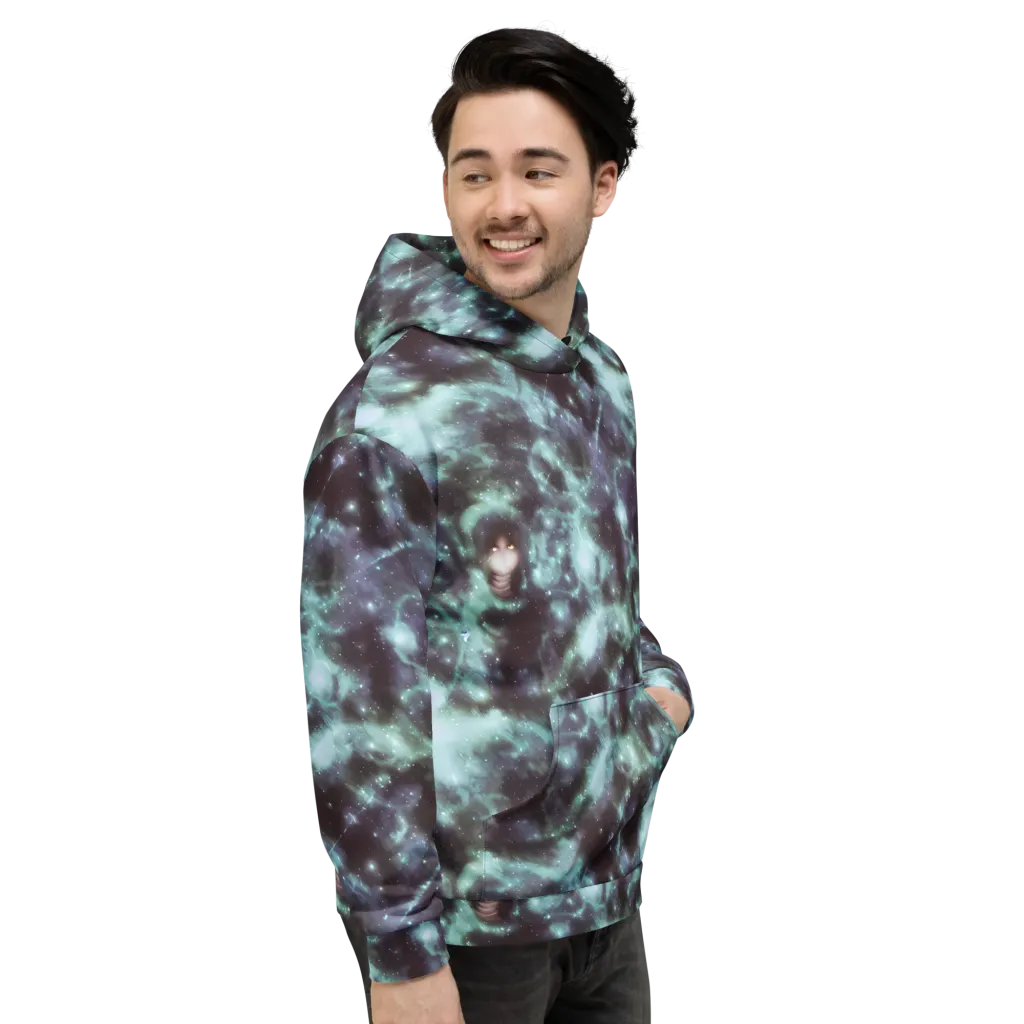 Roversi Nebula on Hoodie — Right