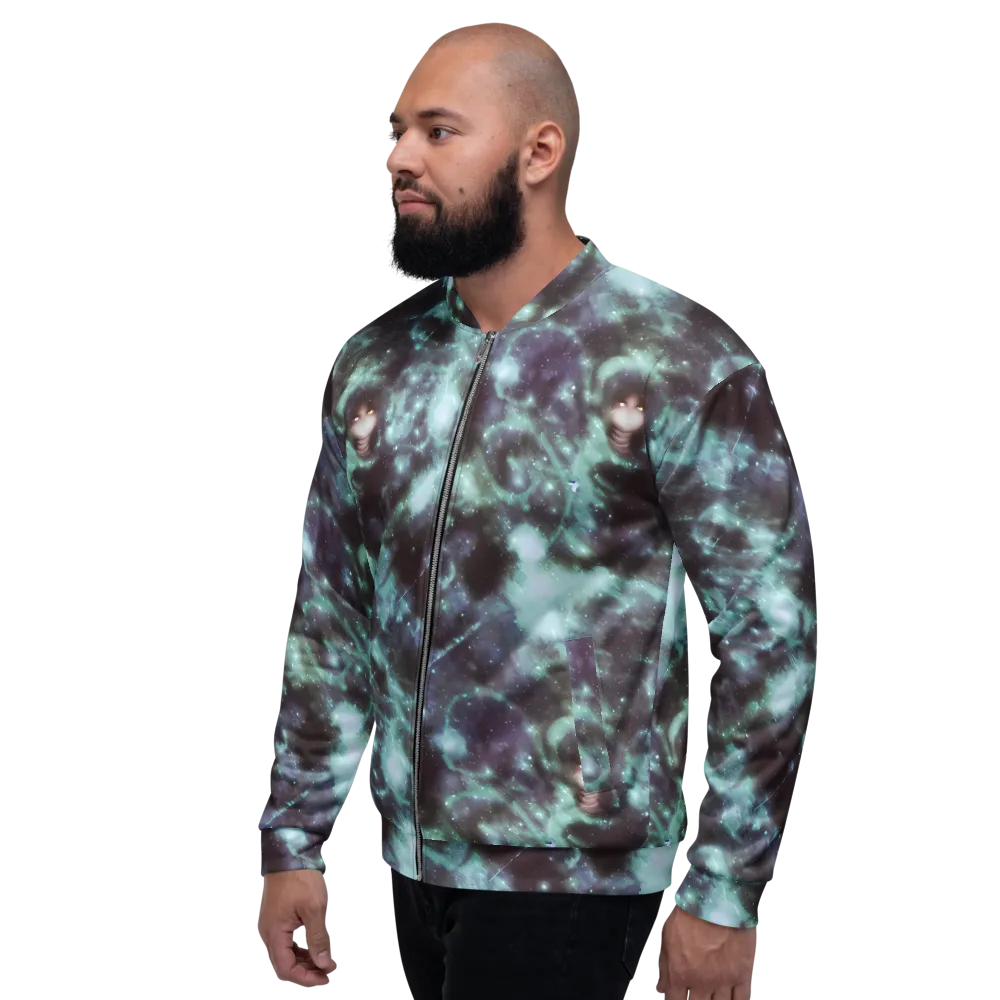 Roversi Nebula on Bomber Jacket — Left