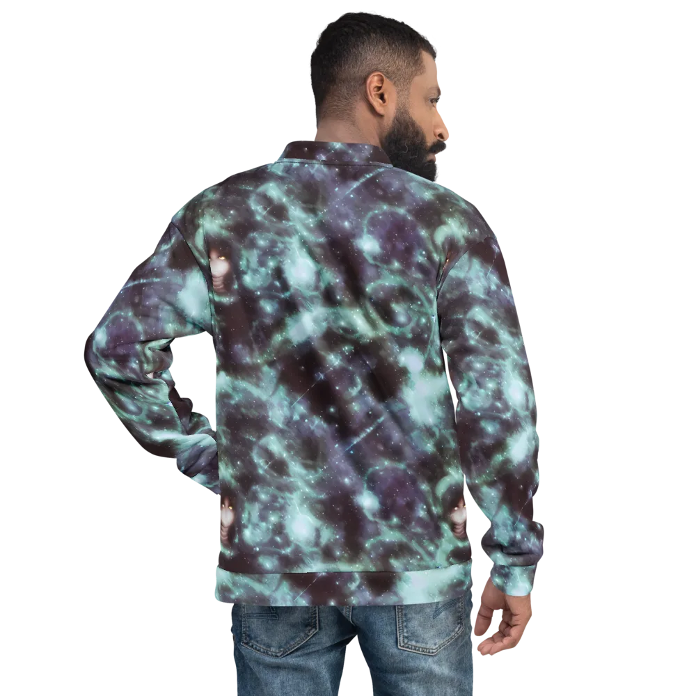 Roversi Nebula on Bomber Jacket — Back