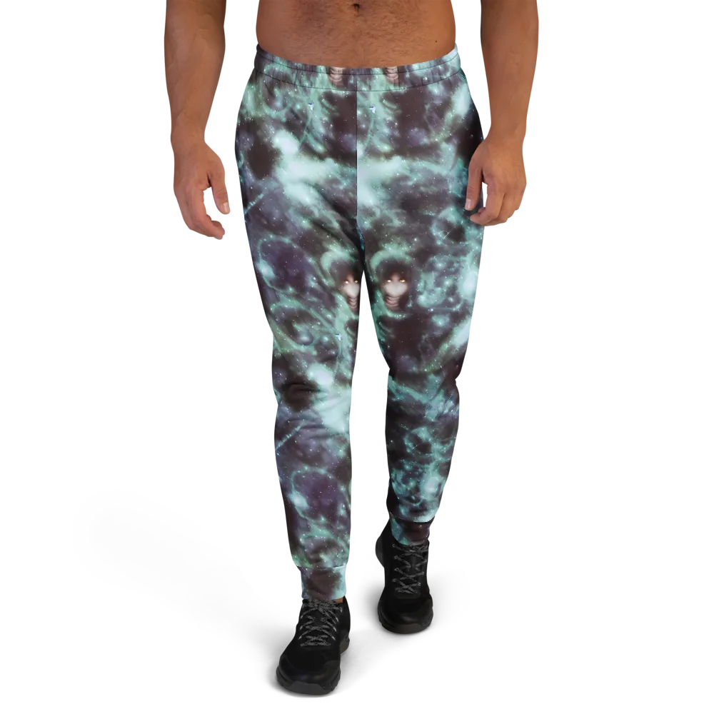 Roversi Nebula on Men's Joggers — Front