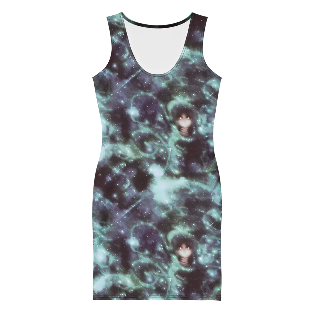 Roversi Nebula on Bodycon Dress — Front