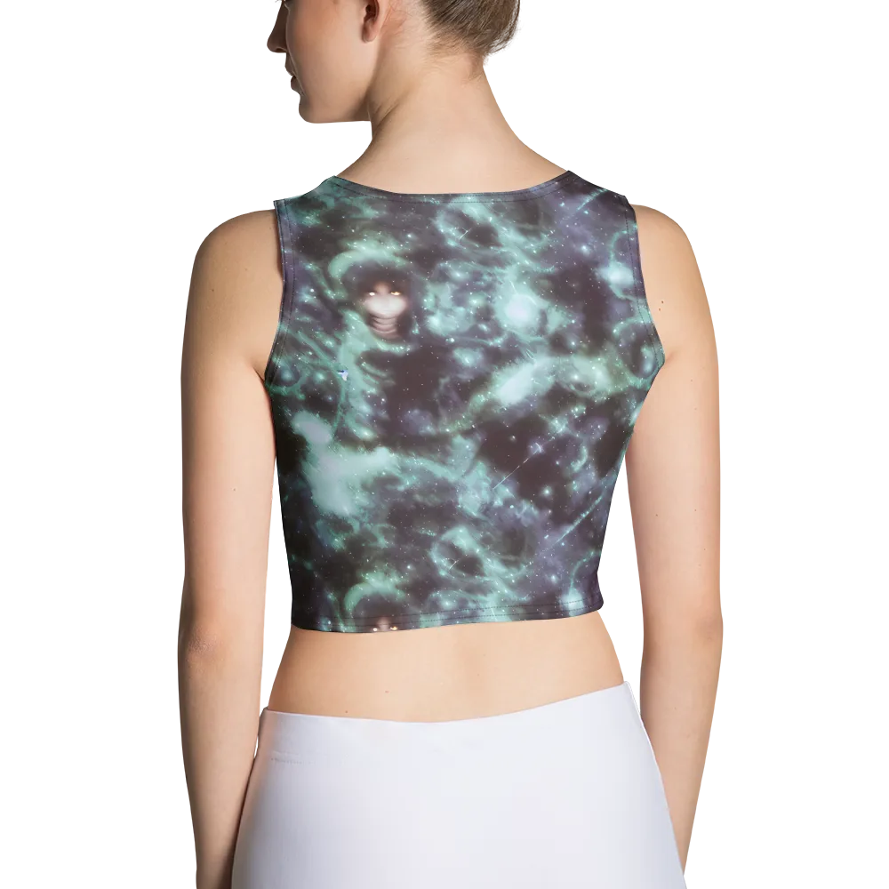Roversi Nebula on Crop Top — Back