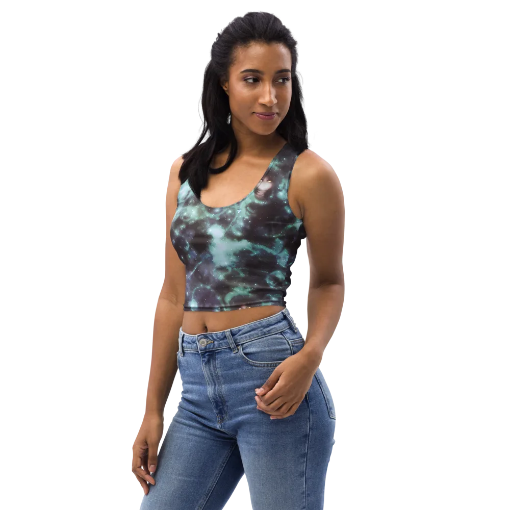 Roversi Nebula on Crop Top — Left Front