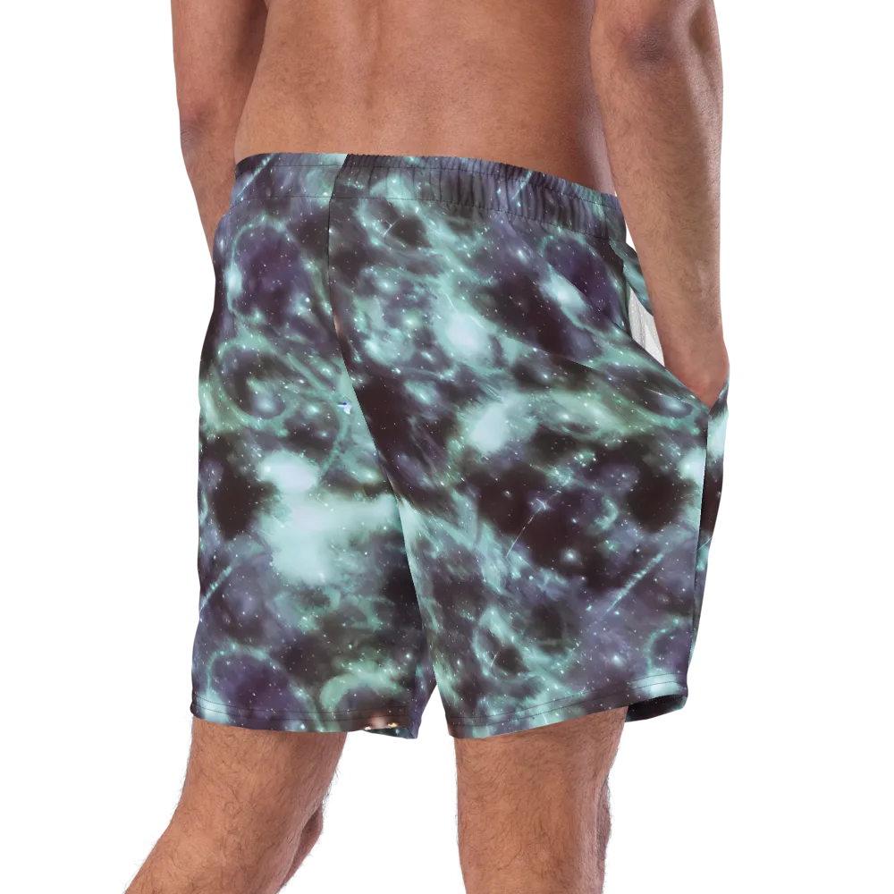 Roversi Nebula on Swim Trunks — Right Back