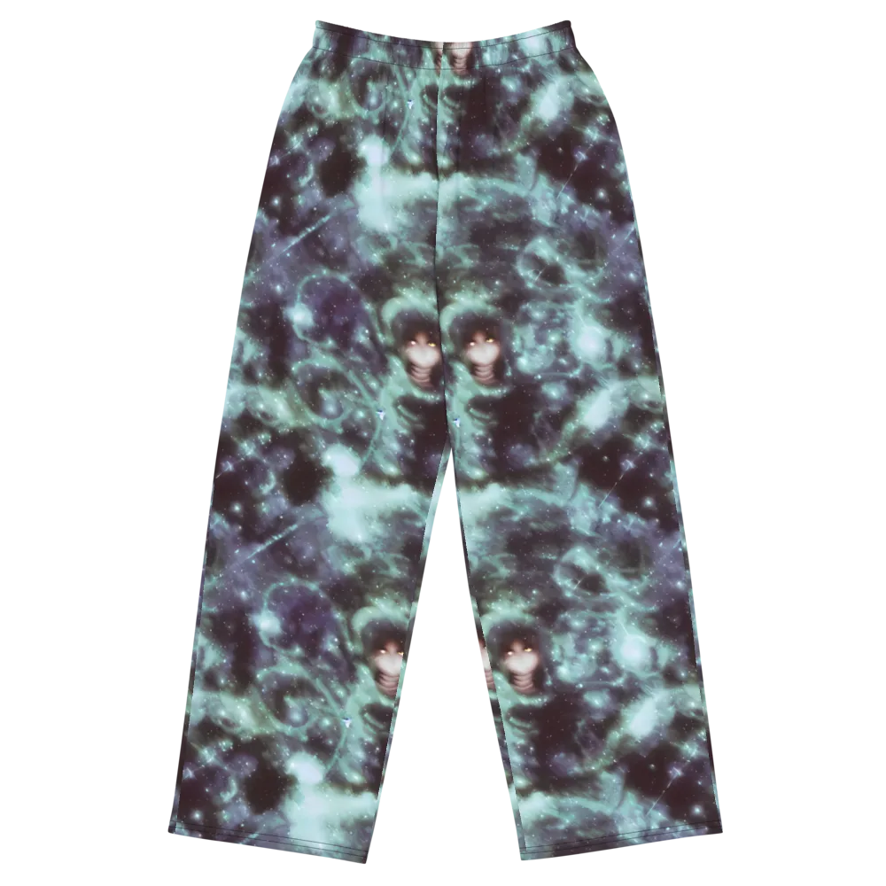 Roversi Nebula on Wide-Leg Pants — Front