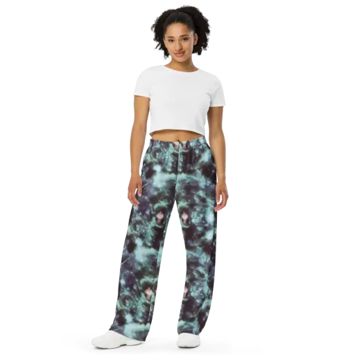 Roversi Nebula on a Wide-Leg Pants
