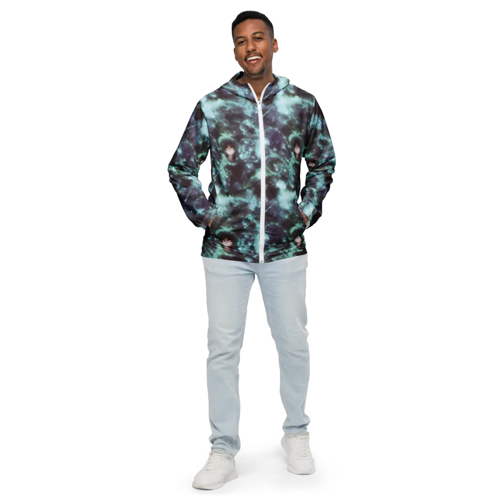 Roversi Nebula on Men's Windbreaker — Front