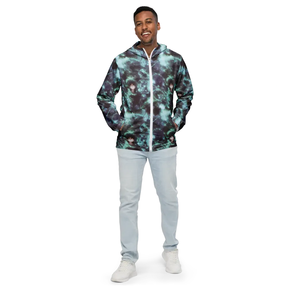 Roversi Nebula on Men's Windbreaker — Front