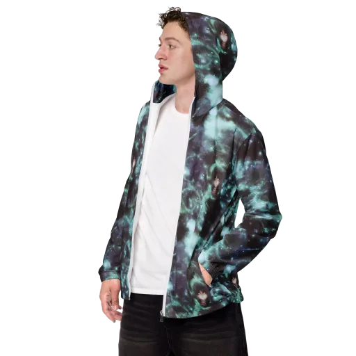Roversi Nebula on a Men's Windbreaker