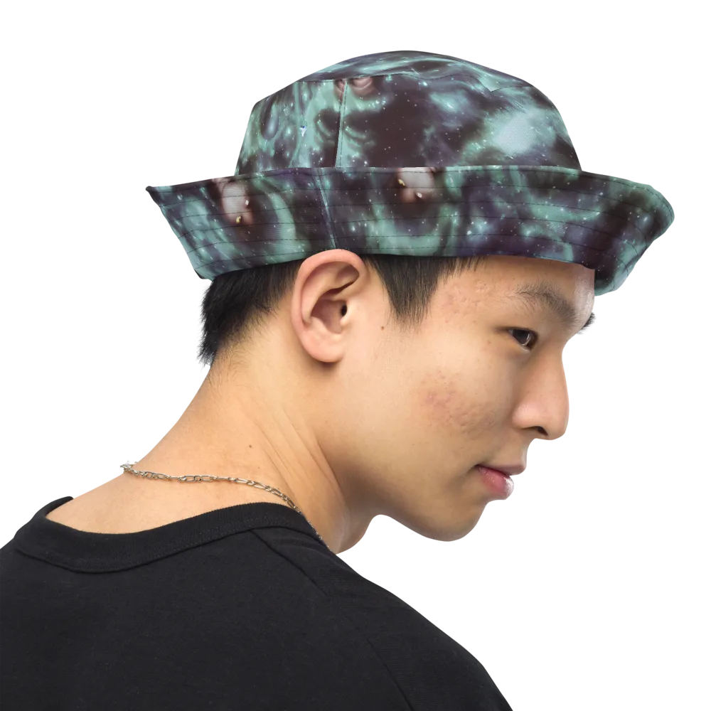 Roversi Nebula on Reversible Bucket Hat — Right Outside