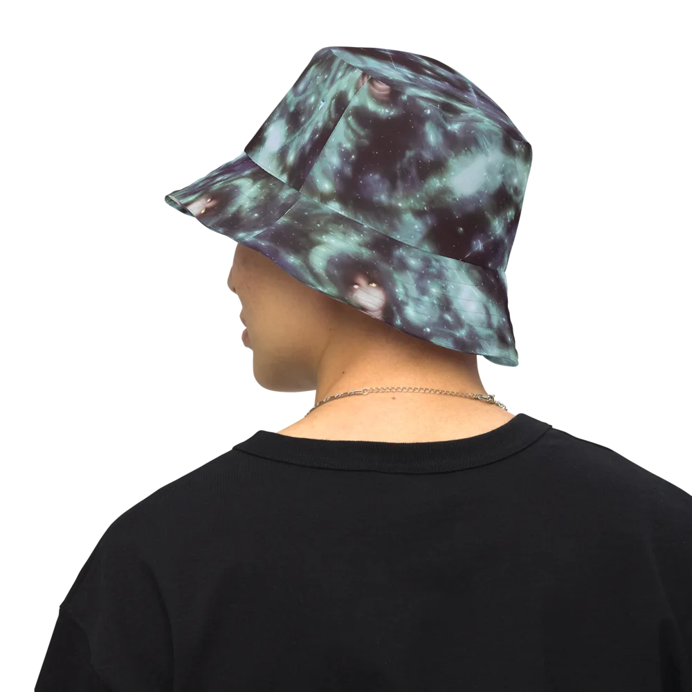 Roversi Nebula on Reversible Bucket Hat — Back Inside