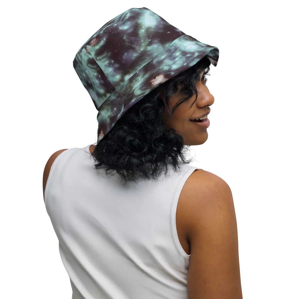 Roversi Nebula on Reversible Bucket Hat — Right Outside