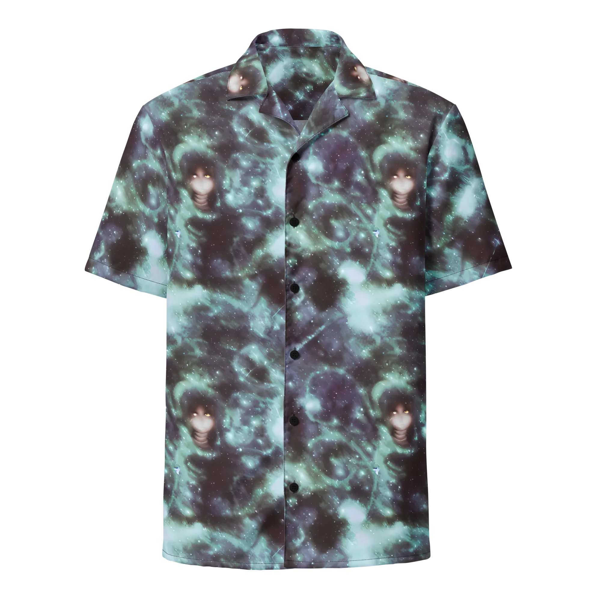 Roversi Nebula on Button Shirt — Front