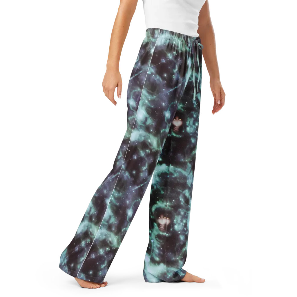Roversi Nebula on Women's Pajama Pants — Right Front