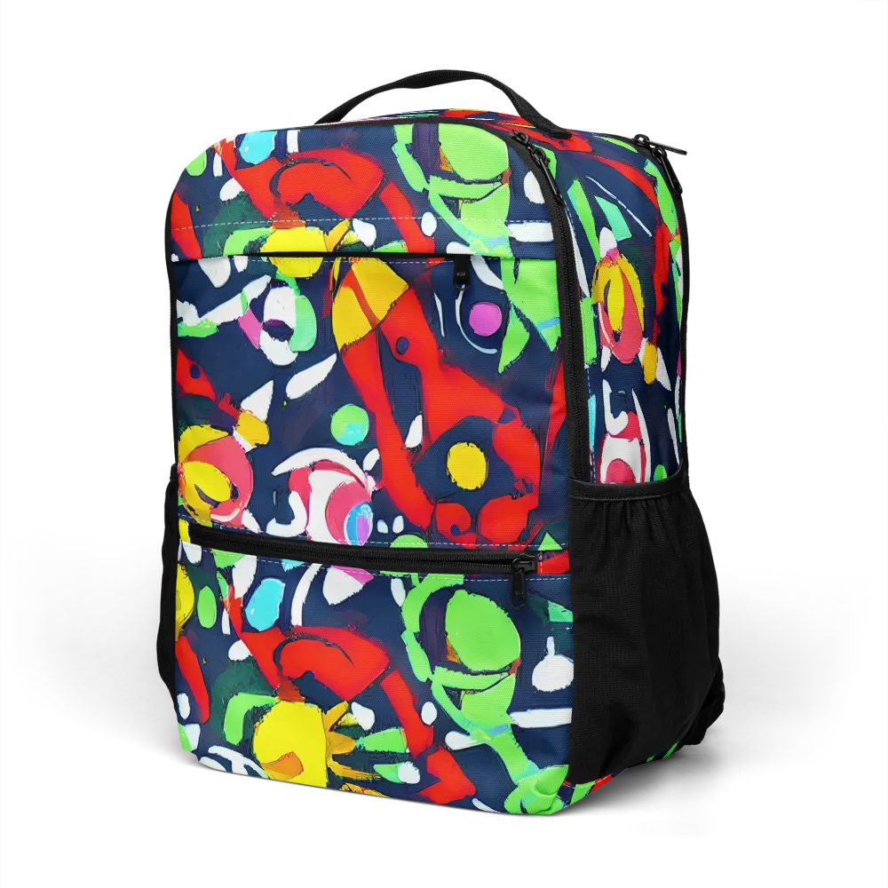 Chagall's Dream on Utility Backpack — Left Front