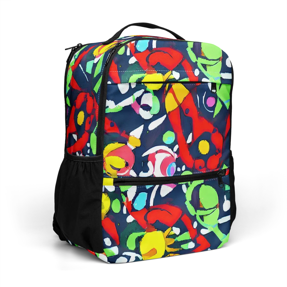 Chagall's Dream on Utility Backpack — Right Front