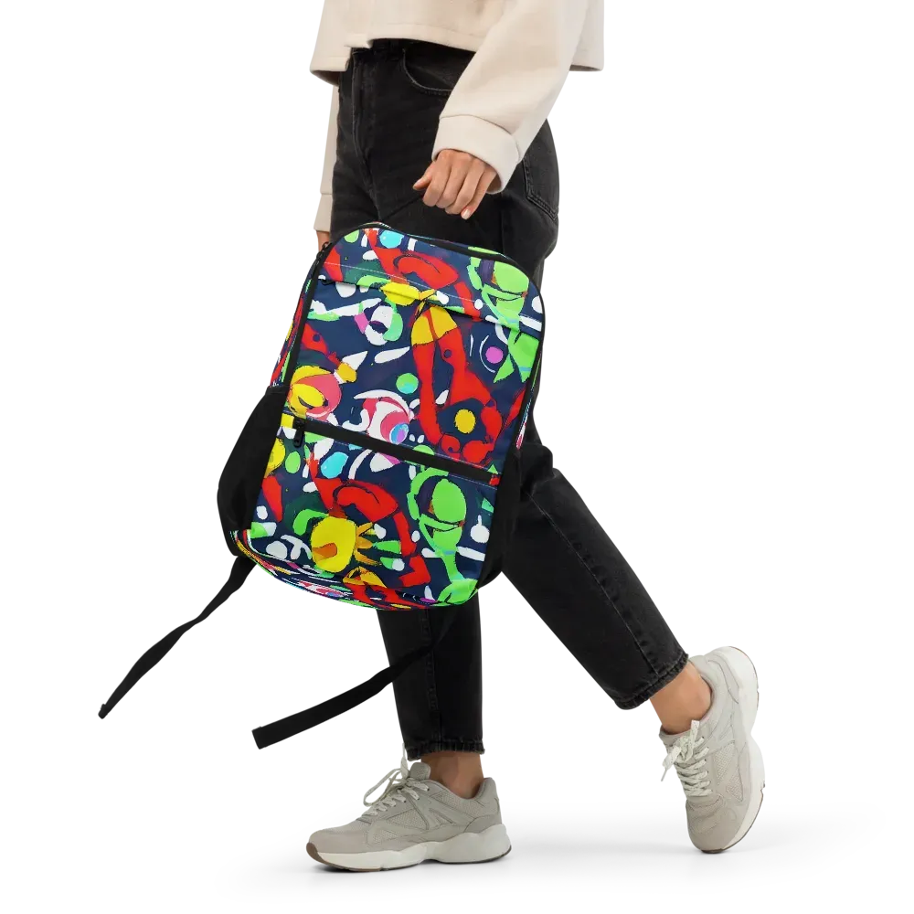Chagall's Dream on Utility Backpack — Front