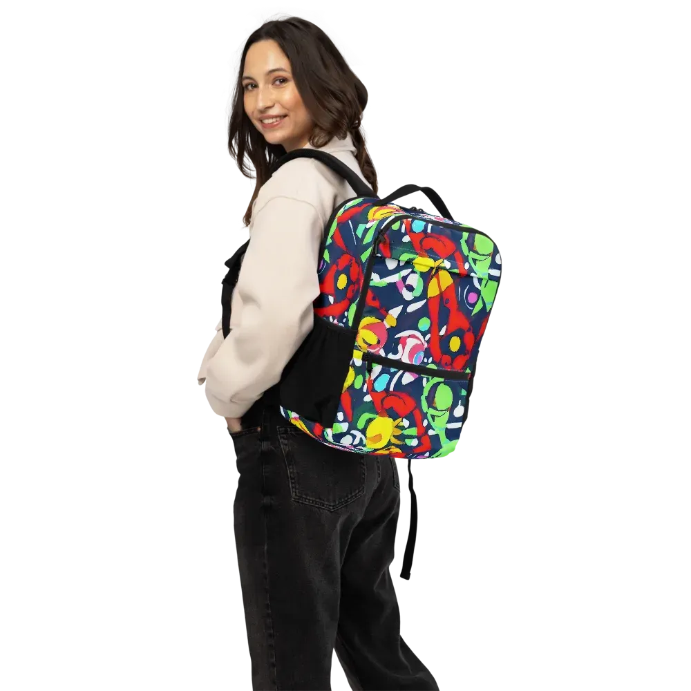 Chagall's Dream on Utility Backpack — Back