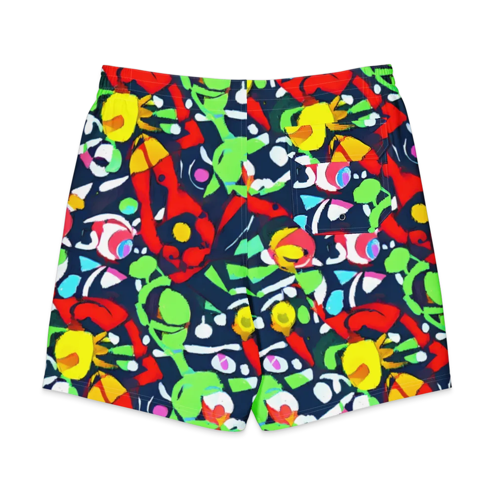 Chagall's Dream on Men's Board Shorts — Back