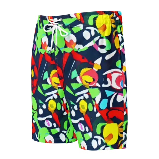 Chagall's Dream on a Men's Board Shorts