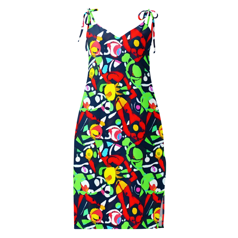 Chagall's Dream on Slip Dress — Front