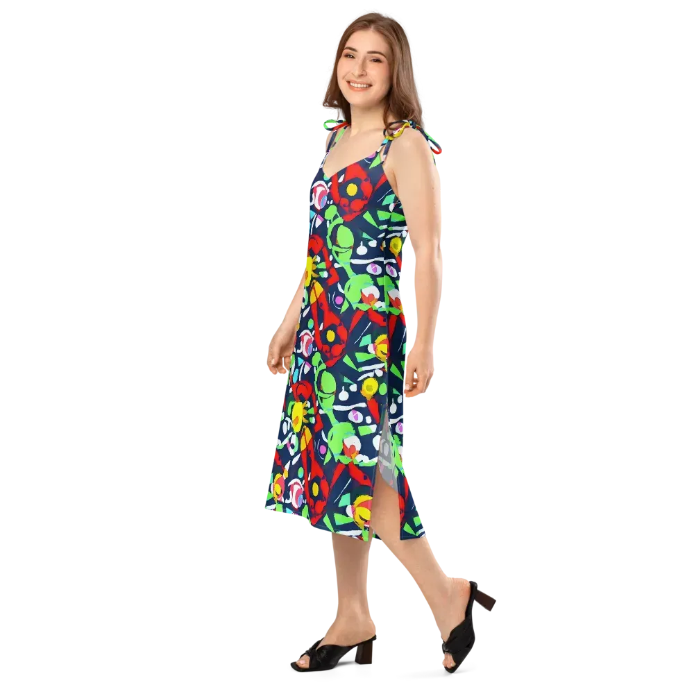 Chagall's Dream on Slip Dress — Left Front