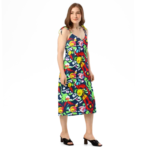 Chagall's Dream on a Slip Dress