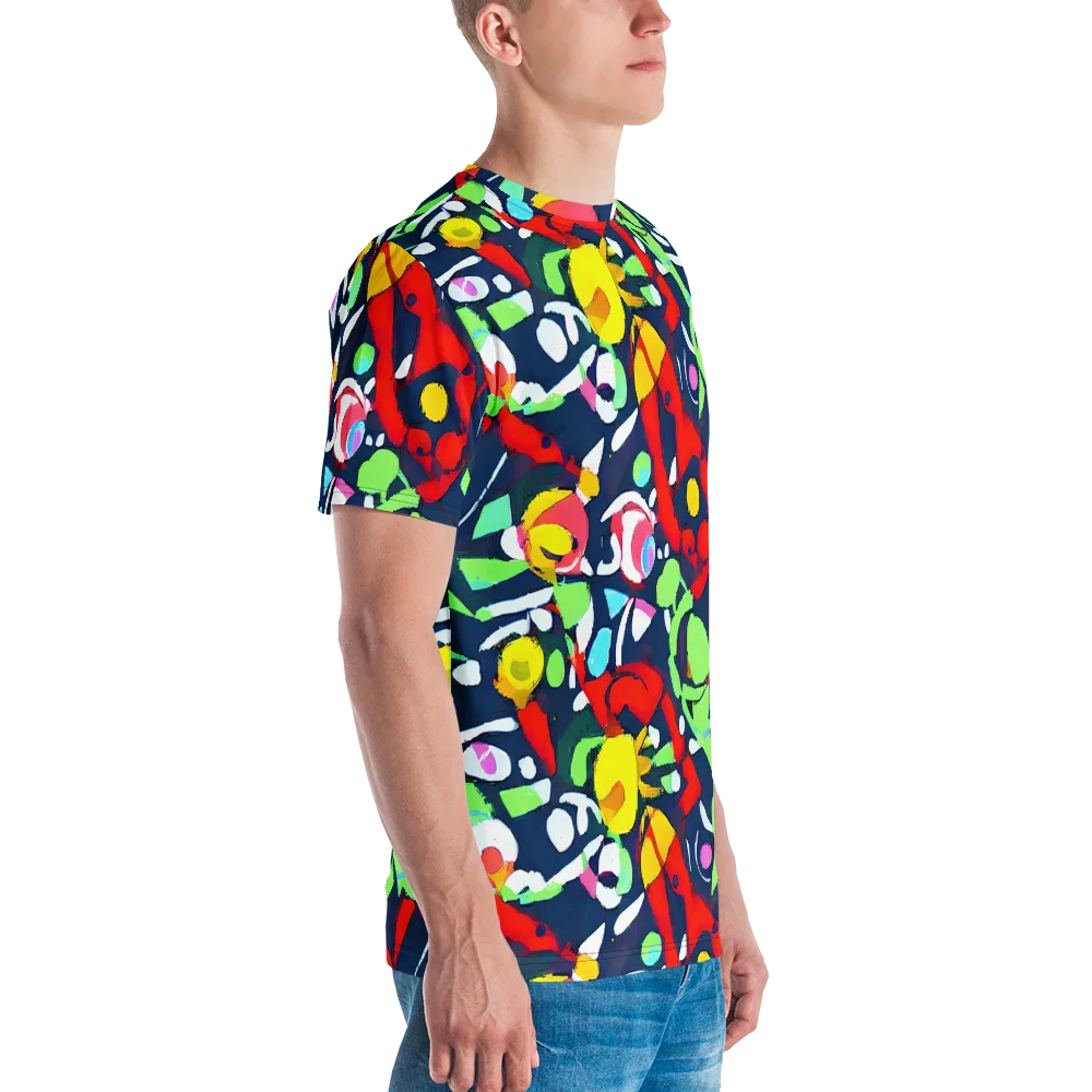 Chagall's Dream on Men's Crew Neck T-Shirt — Right