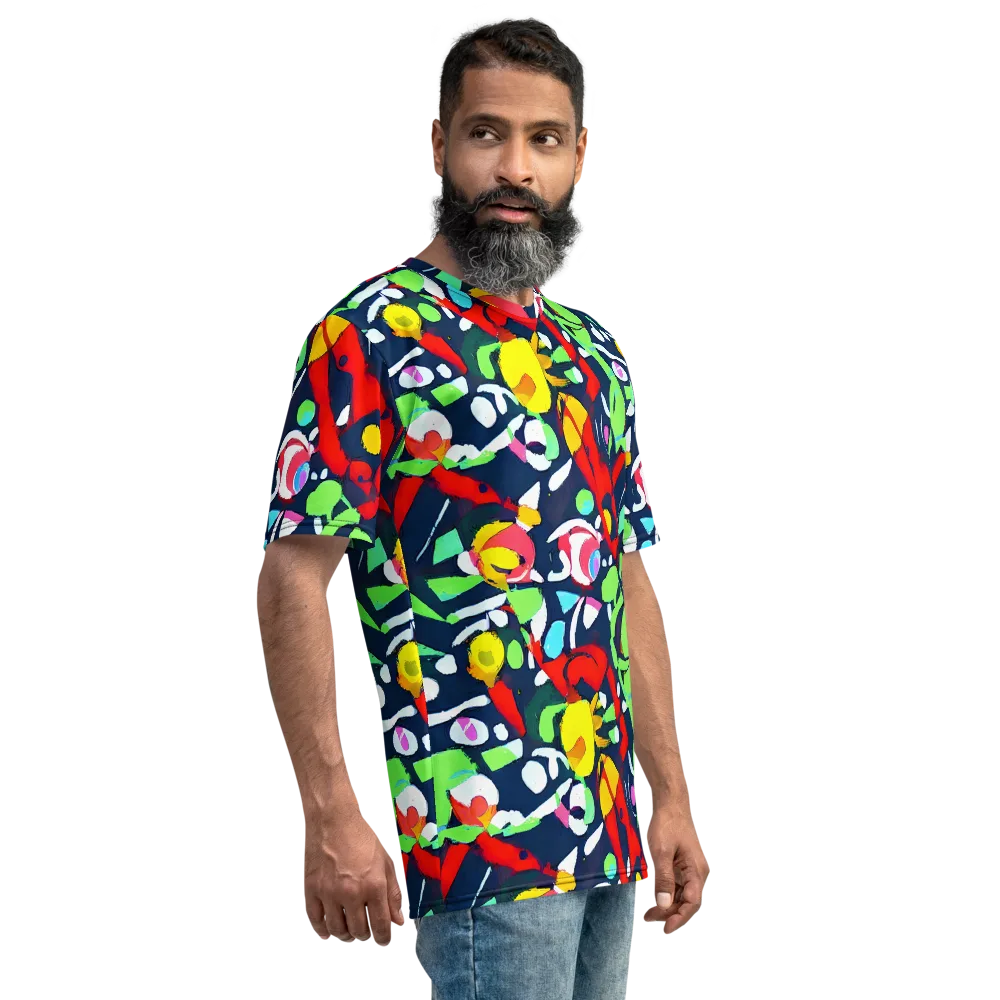 Chagall's Dream on Men's Crew Neck T-Shirt — Right