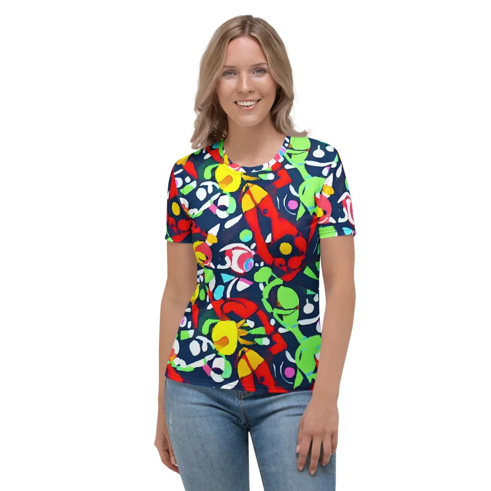 Chagall's Dream on Women's Crew Neck T-Shirt — Front