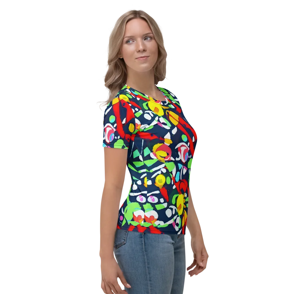 Chagall's Dream on Women's Crew Neck T-Shirt — Right