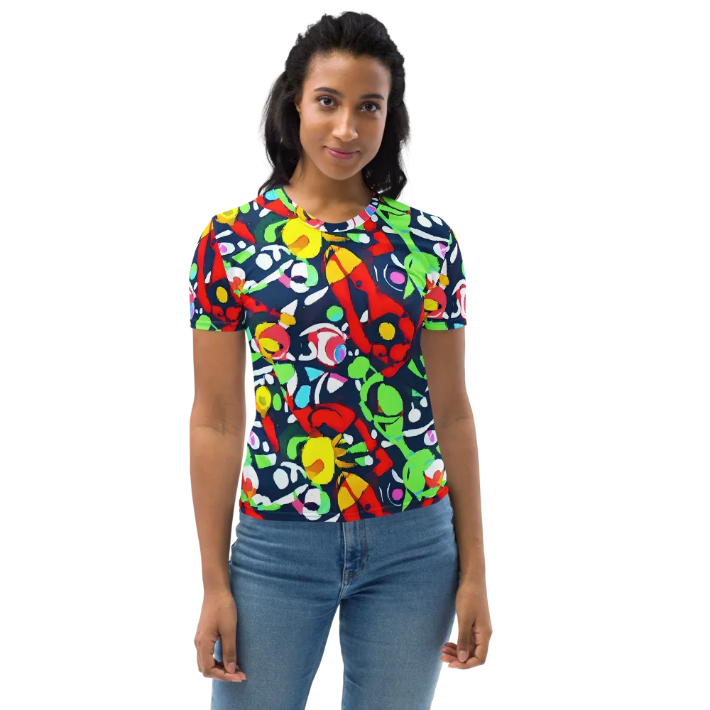 Chagall's Dream on Women's Crew Neck T-Shirt — Front