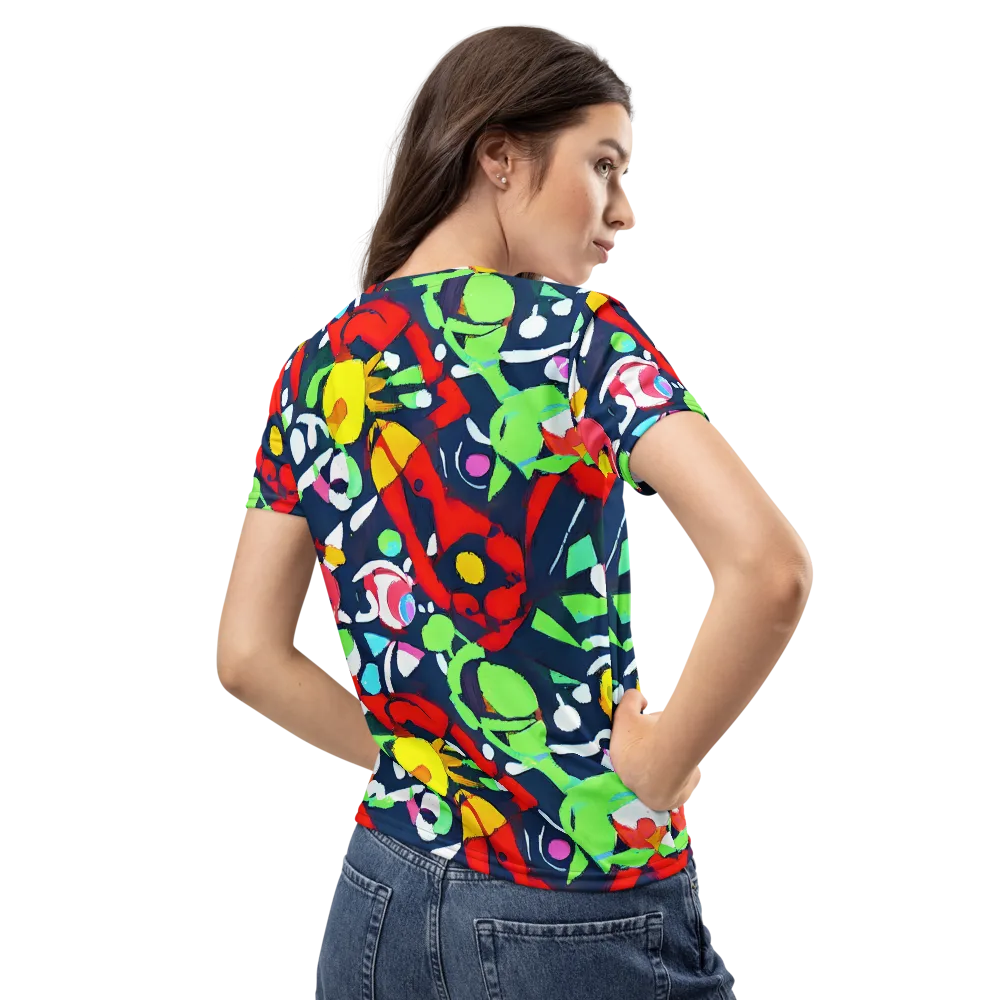 Chagall's Dream on Women's Crew Neck T-Shirt — Back