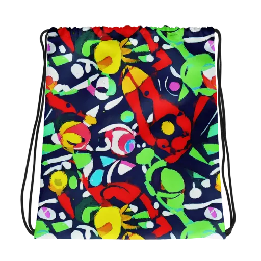 Chagall's Dream on a Drawstring Bag