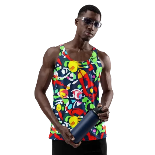 Chagall's Dream on a Men's Tank Top