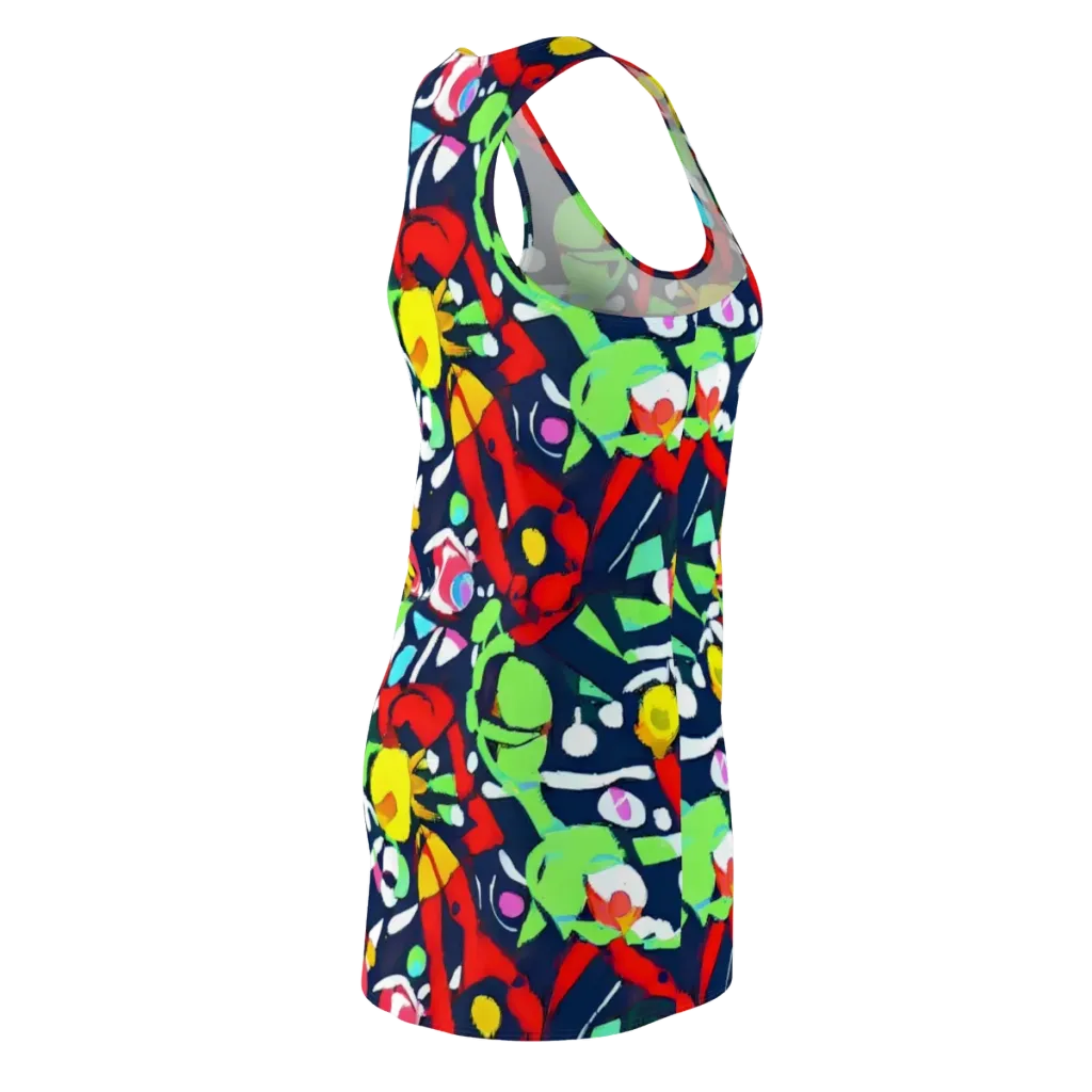 Chagall's Dream on Racerback Dress — Back Side