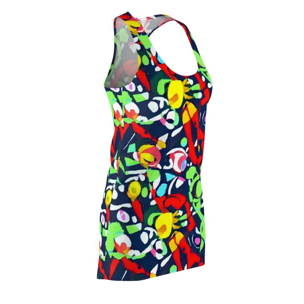 Chagall's Dream on Racerback Dress — Front Side