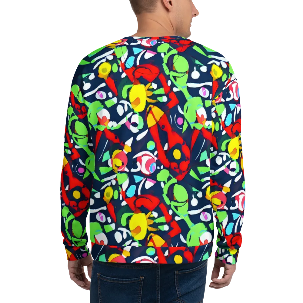 Chagall's Dream on Sweatshirt — Back