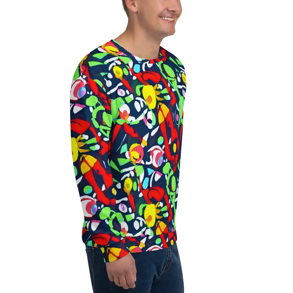 Chagall's Dream on Sweatshirt — Right Front