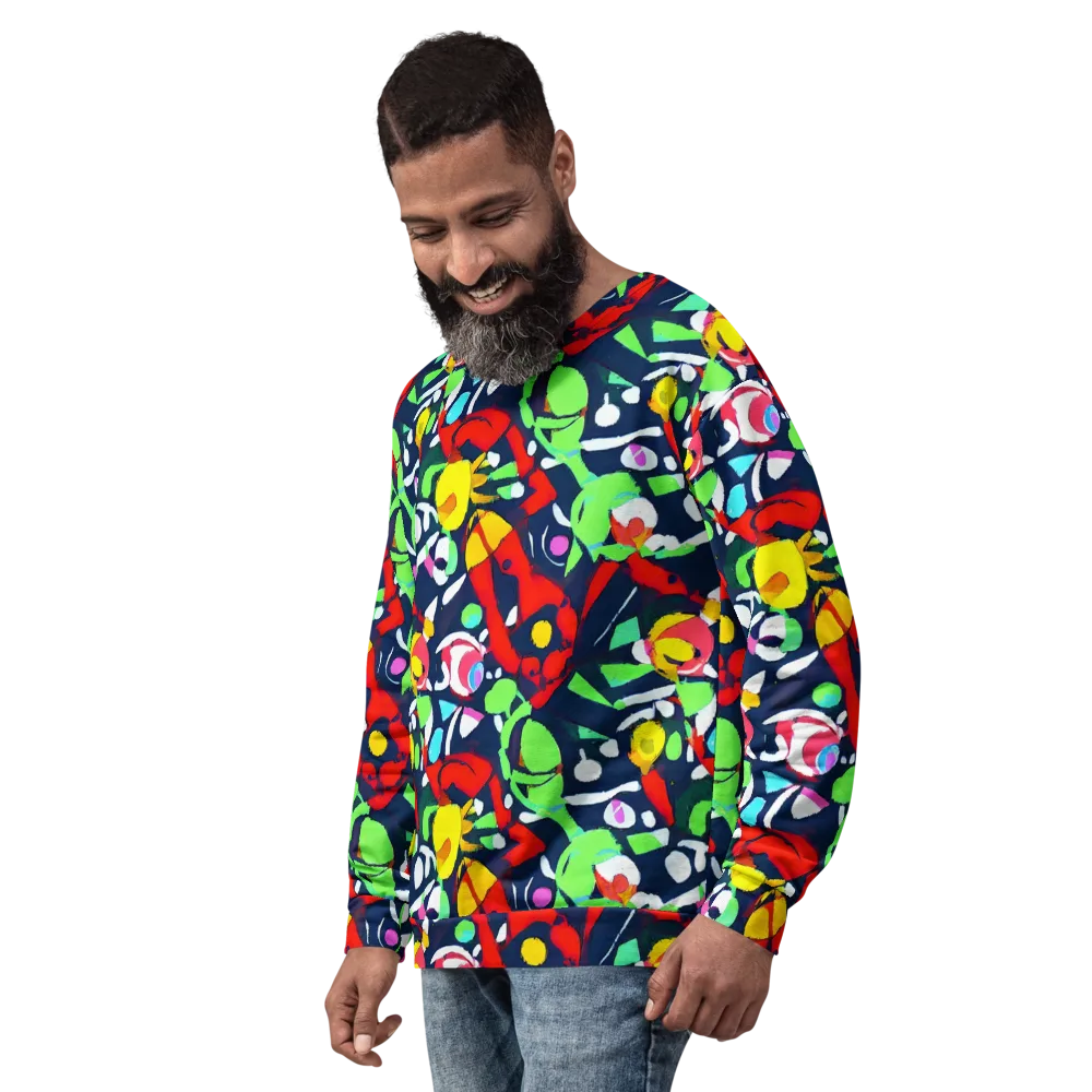 Chagall's Dream on Sweatshirt — Left Front
