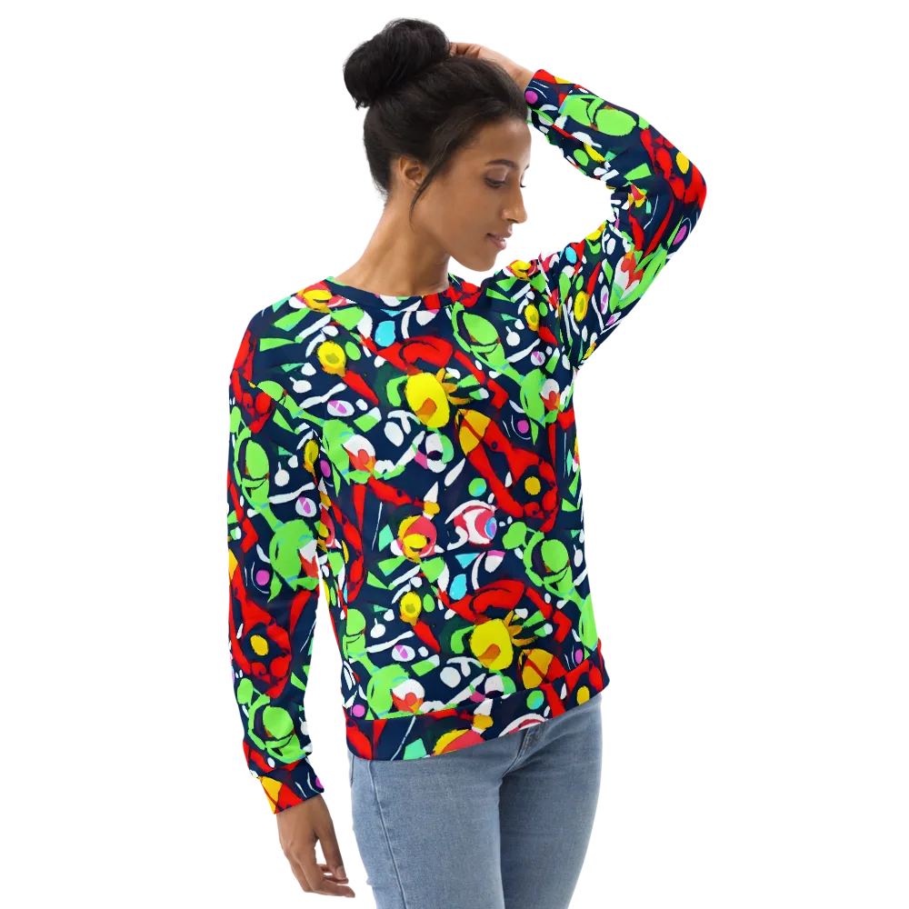 Chagall's Dream on Sweatshirt — Right Front