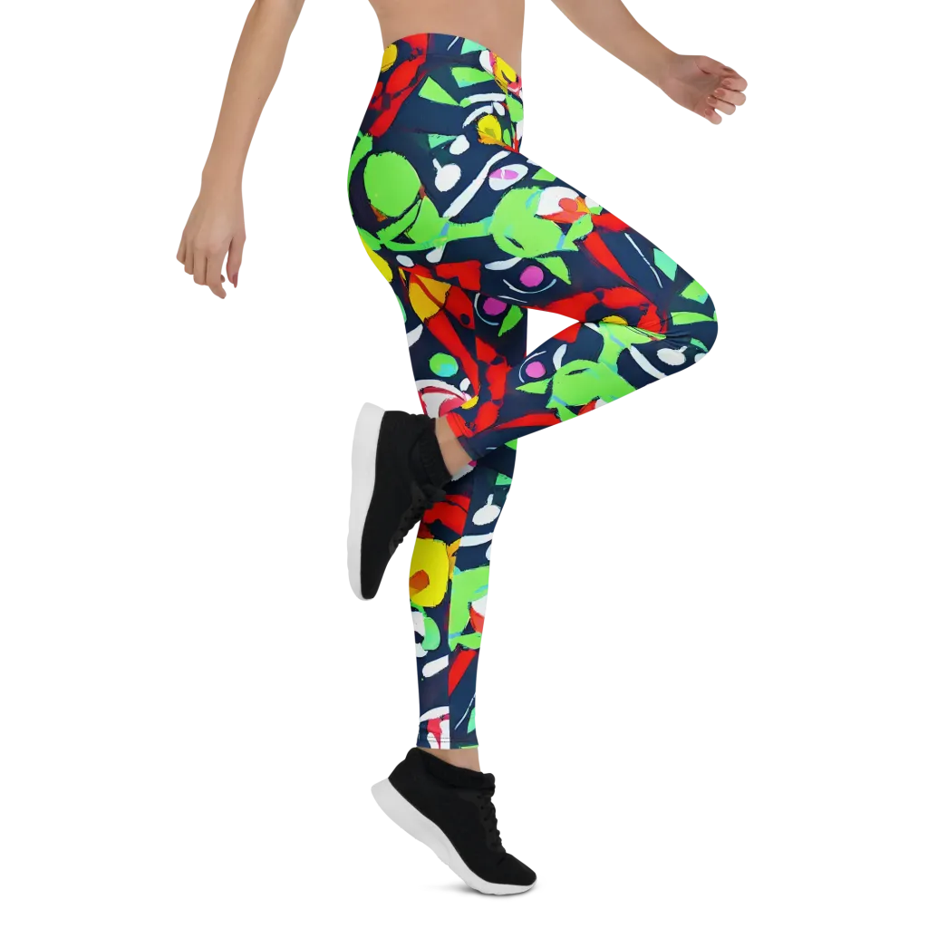 Chagall's Dream on Leggings — Right