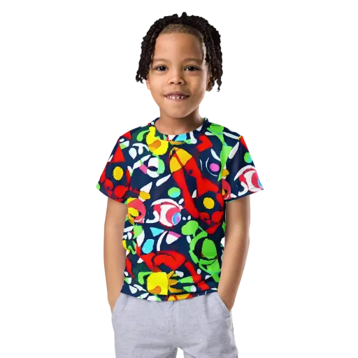 Chagall's Dream on a Kids Crew Neck T-Shirt