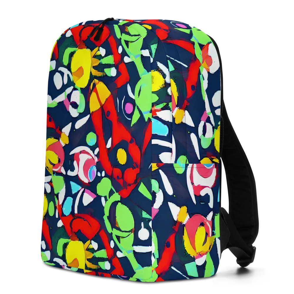 Chagall's Dream on Minimalist Backpack — Left