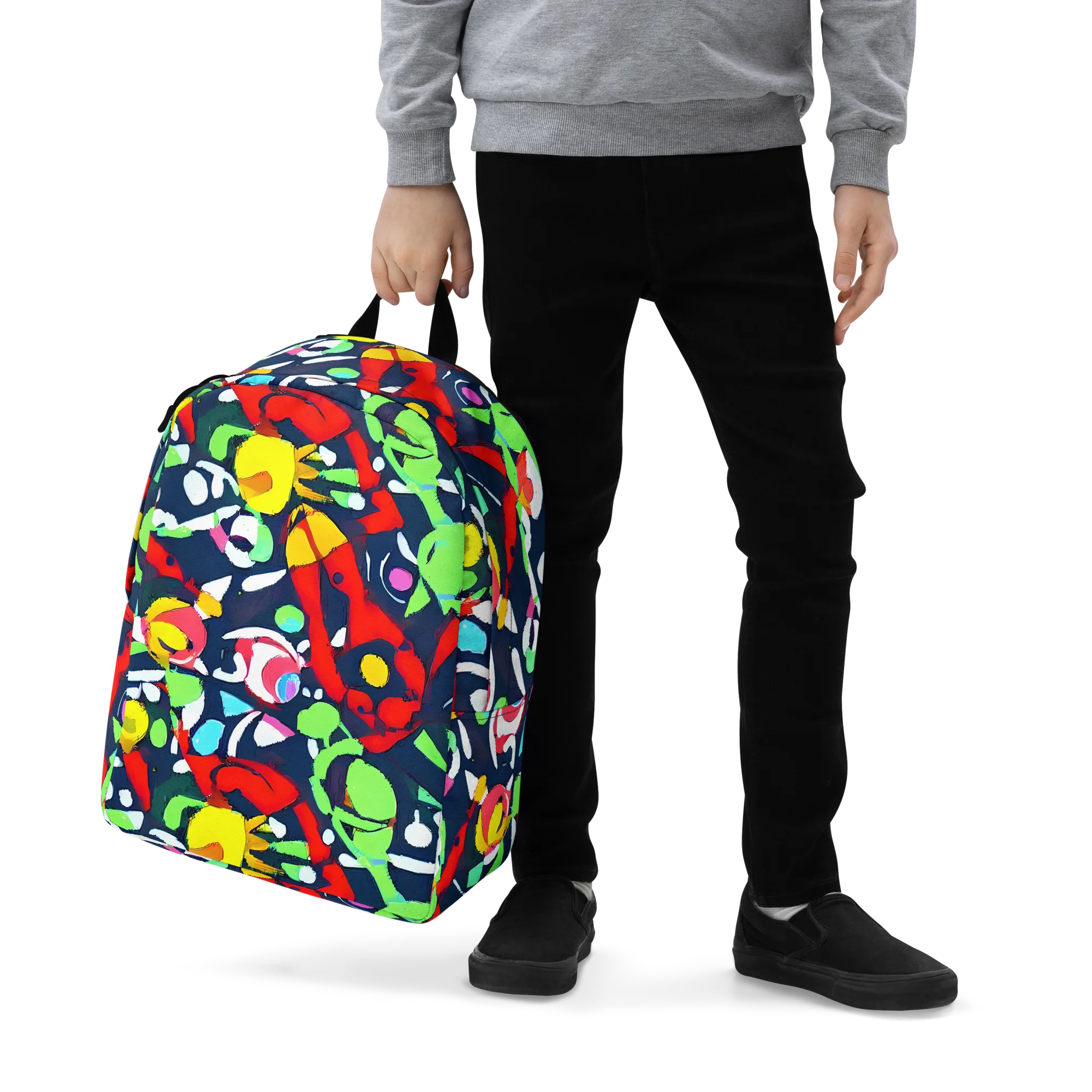 Chagall's Dream on Minimalist Backpack — Zoomed-in