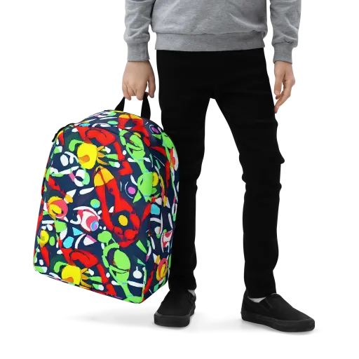 Chagall's Dream on a Minimalist Backpack