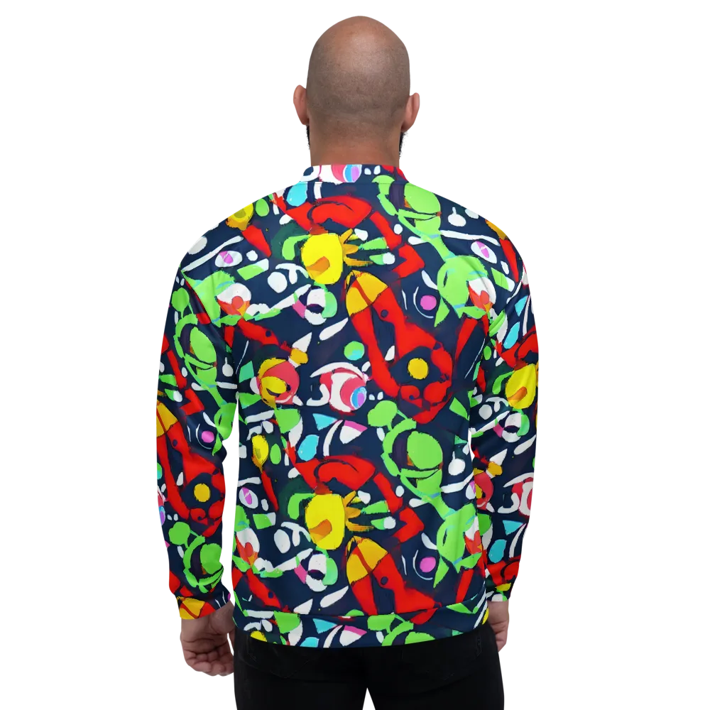 Chagall's Dream on Bomber Jacket — Back