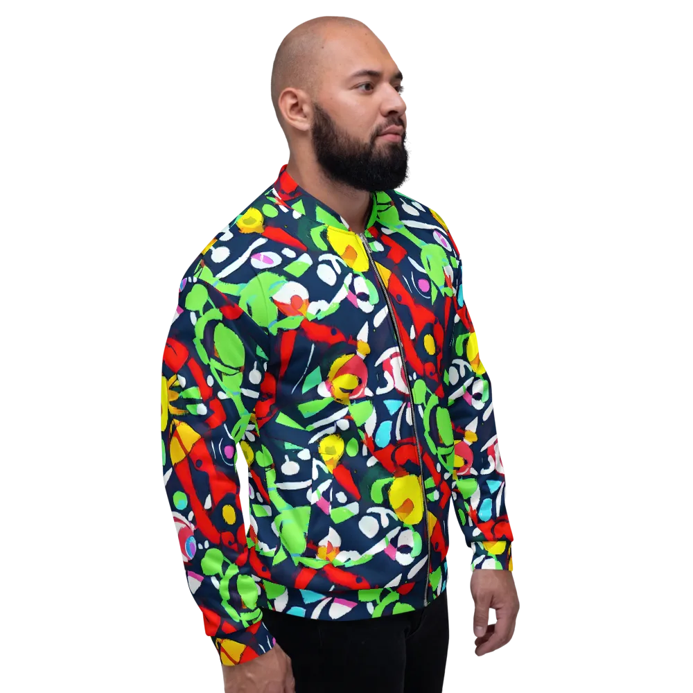 Chagall's Dream on Bomber Jacket — Right