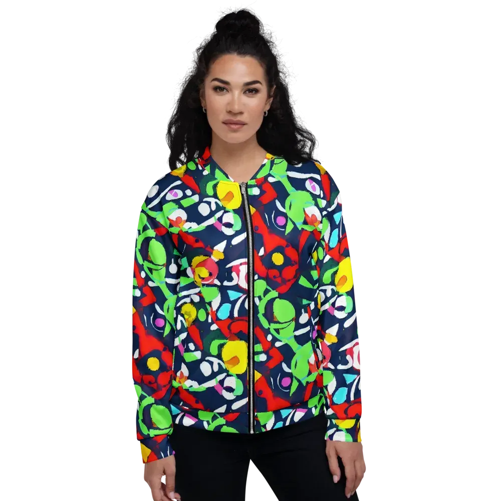Chagall's Dream on Bomber Jacket — Front
