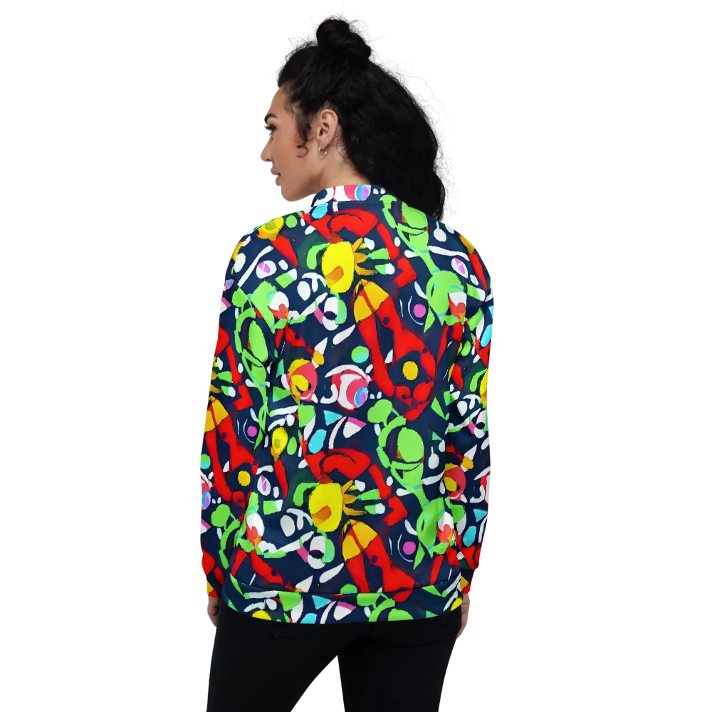 Chagall's Dream on Bomber Jacket — Back